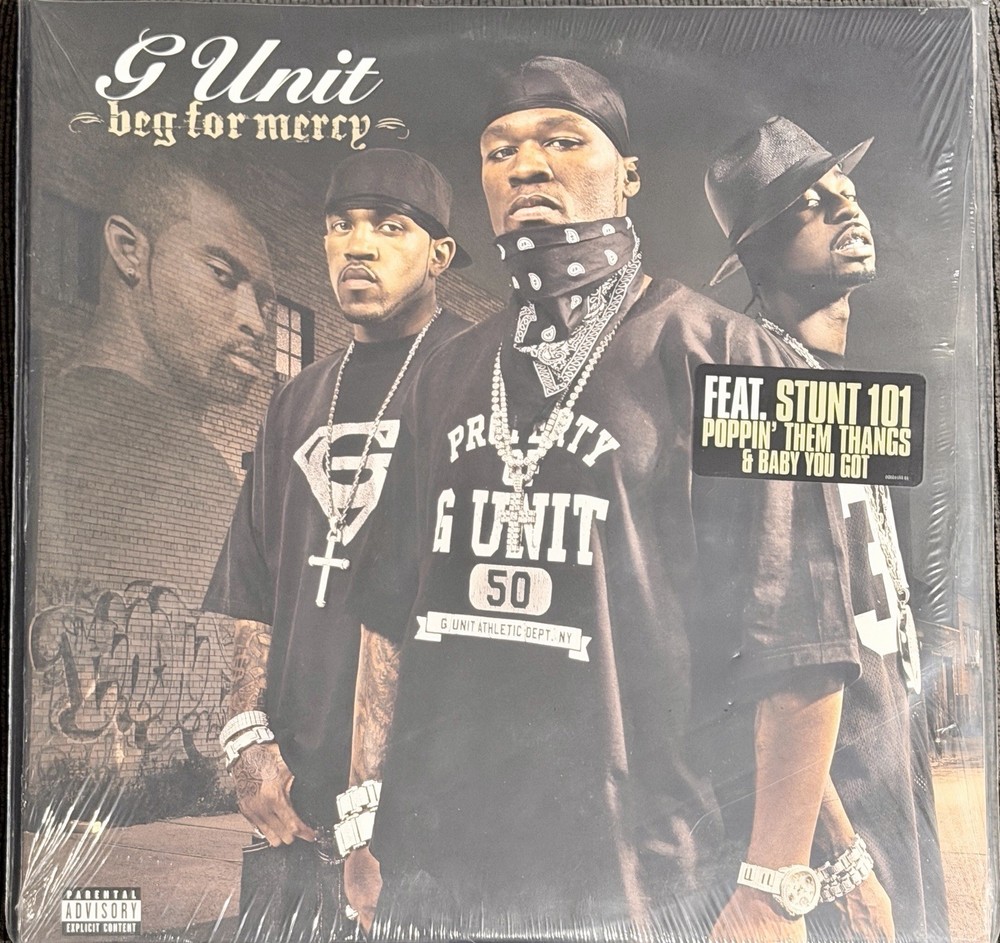 G-Unit ¨Beg For Mercy¨ (B0001594-01) 2-LP/Vinyl 2003 SEALED