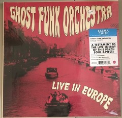 Ghost Funk Orchestra Live In Europe LP [Vinyl New] Ltd Fuchsia Swirl Record RSD