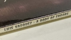 New Luis Vasquez Soft Moon A Body Of Errors Ltd Ed 12″ Color Vinyl 100 Copies