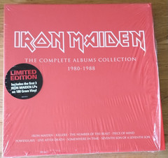 Iron Maiden Complete Albums Collection 1980-1988 Vinyl Record LP 2014 BOX SET NM