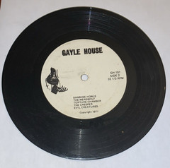 Gayle House The Haunting 1971 Comicbook Mail in Record 7″ RARE Halloween Ghosts