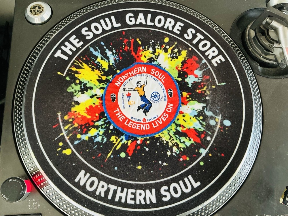 NORTHERN SOUL PATCH ❤️ ORIGINAL SEVENTIES VINTAGE 🇬🇧 WIGAN CASINO