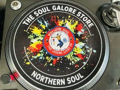NORTHERN SOUL PATCH ❤️ ORIGINAL SEVENTIES VINTAGE 🇬🇧 WIGAN CASINO