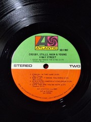 Crosby, Stills Nash & Young–4 Way Street 1978 Double LP Vinyl SD2902 PLAYS GREAT