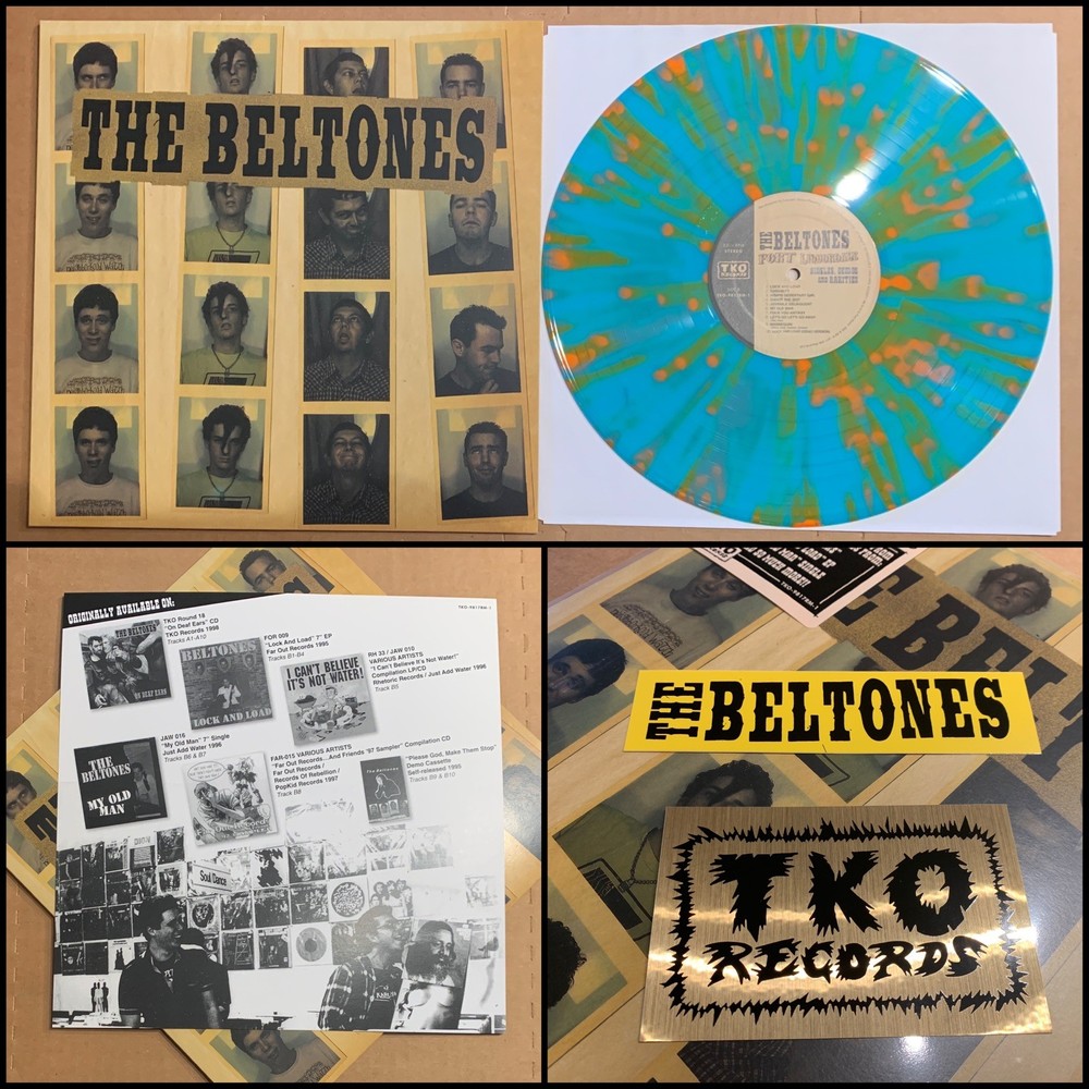 THE BELTONES Fort Liquordale 95-98 LP Splatter Vinyl /100-Pink Panzer U.S. Bombs