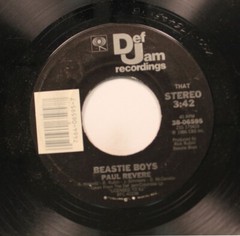Rap Hip Hop 45 Beastie Boys – Paul Revere / (You Gotta) Fight For Your Right (To