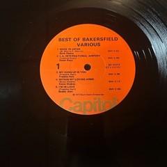 Best Of Bakersfield Vinyl, LP Compilation 1972 Capitol Records ‎– ST-11111
