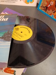(5) VTG Record Vinyl Lot Disney Cinderella Alice Puff magic dragon private col.