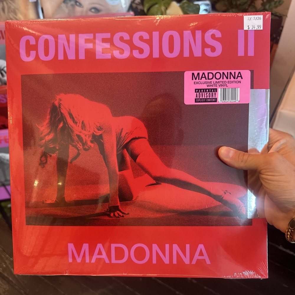 MADONNA – Confessions II (White Vinyl) (Indie Exclusive) NEW RECORD LP
