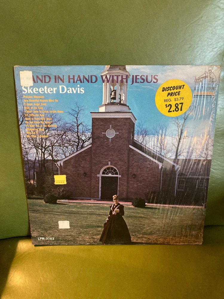 Skeeter Davis – Hand In Hand With Jesus Vinyl LP RCA Victor IN Shrink VG