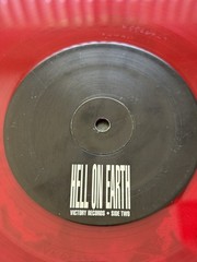 In Cold Blood – Hell On Earth – LP Original Pressing “Red Vinyl” Victory Records