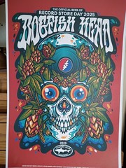 RECORD STORE DAY 2025 RSD PROMO Poster 11”x17”. Dogfish Head Beer Sponsor NEW
