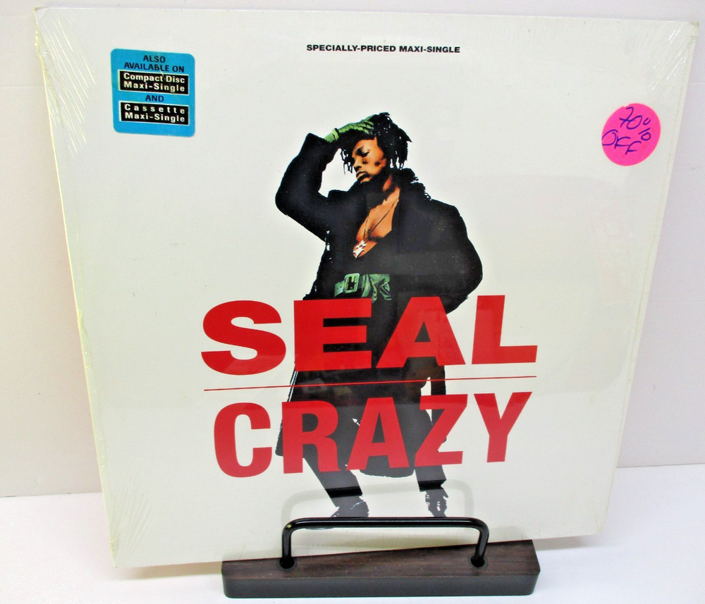 SEAL – CRAZY / SPARKLE – SIRE RECORDS ORIGINAL PRESSING SEALED.