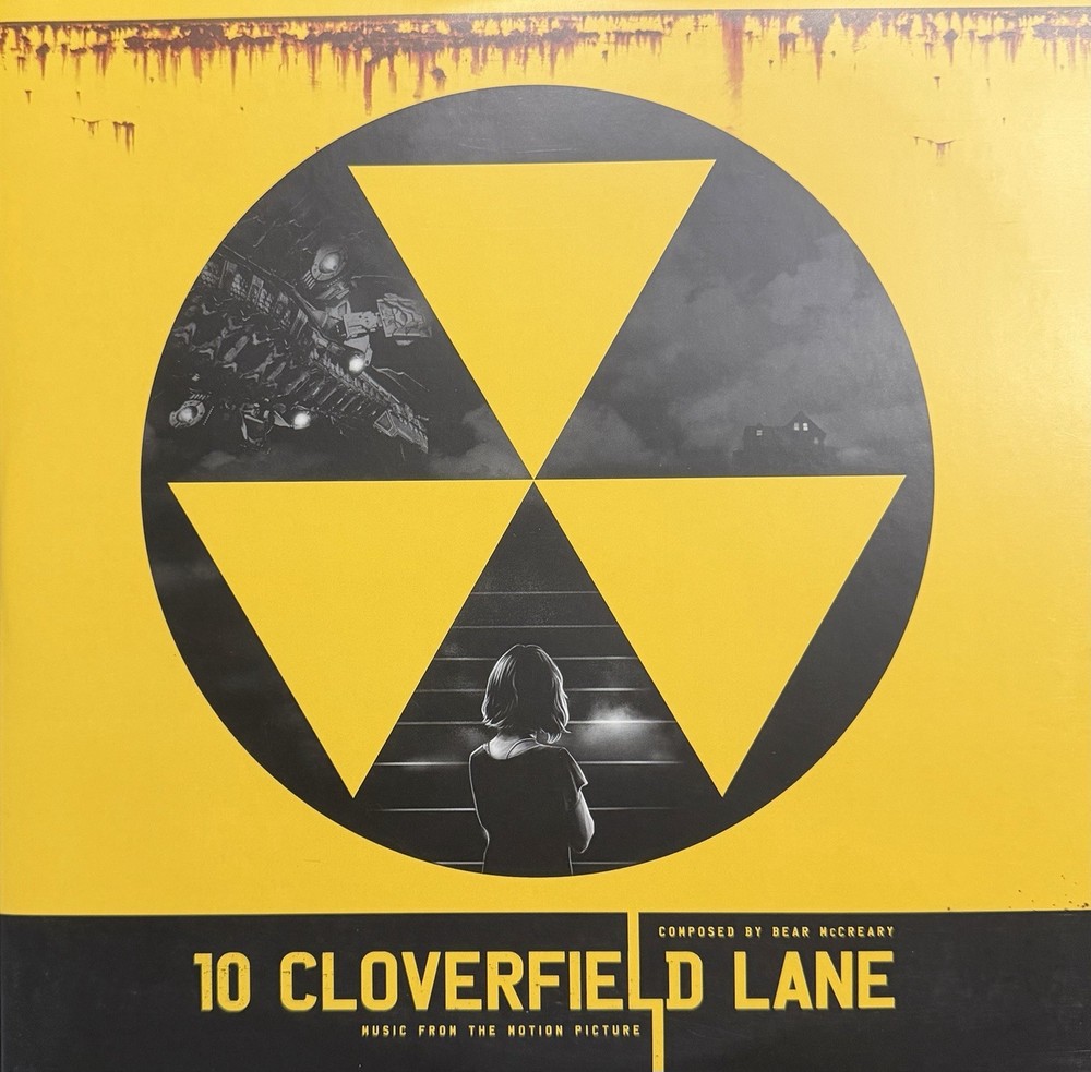 Bear McCreary – 10 Cloverfield Lane Soundtrack, Red w/ Silver Stripe Vinyl LP