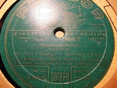 1928 HEINRICH REHKEMPER HUGO WOLF Feuerreiter/ Storchenbotschaft POLYDOR 27186 x