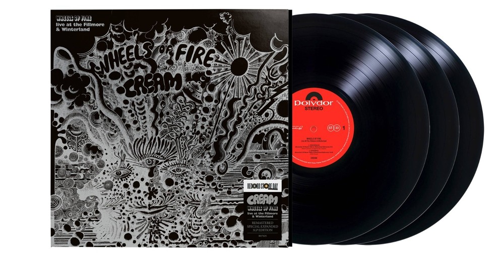 CREAM – Wheels Of Fire: Live At The Filmore Auditorium & Wi (RSD2026) 3 LP Vinyl