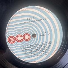 POLO / ULTIMO BESO / Vinyl Récord 33 Rpm