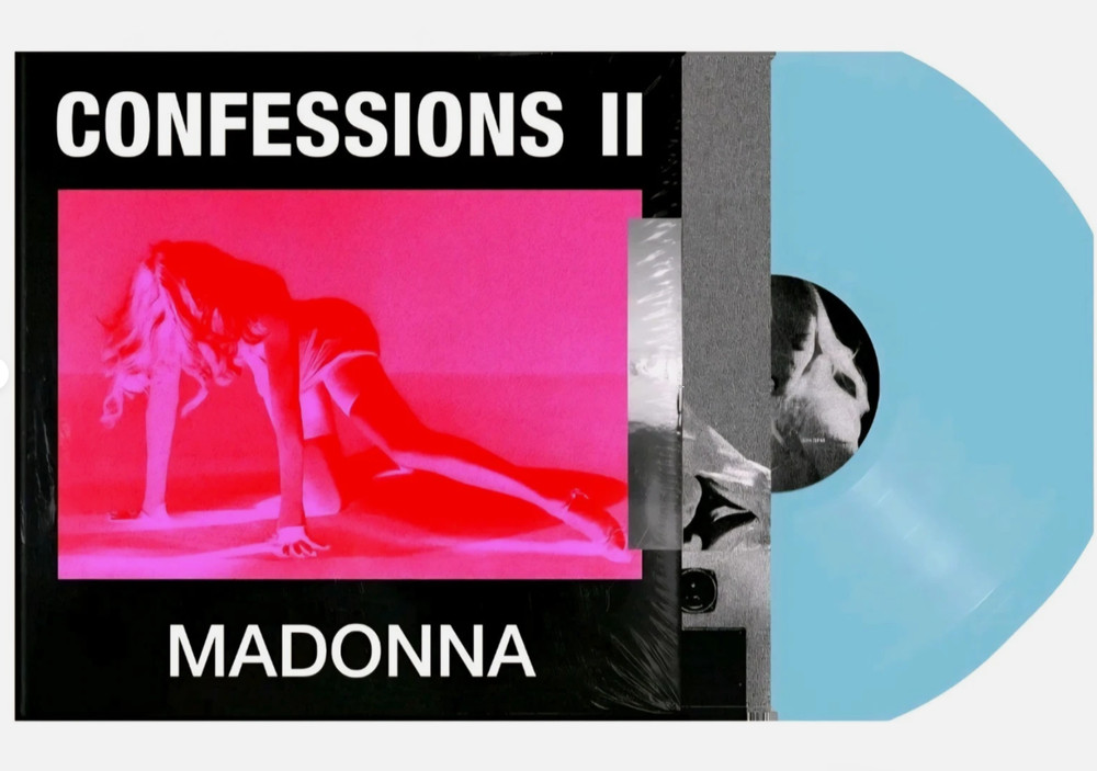 Madonna Confessions II Tik Tok Blue Limited Edition Vinyl