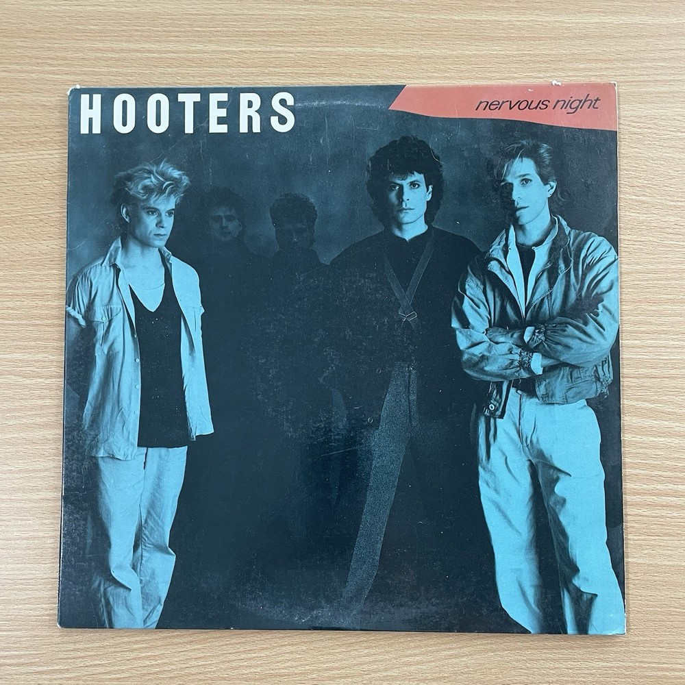 The Hooters – Nervous Night 1985 First Edition Vinyl LP New Wave Pop Rock VG+