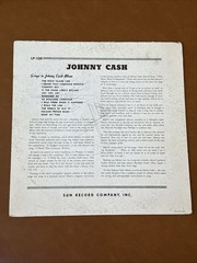 Johnny Cash With His Hot & Blue Guitar! 1957 Mono Vinyl Sun Records LP 1220