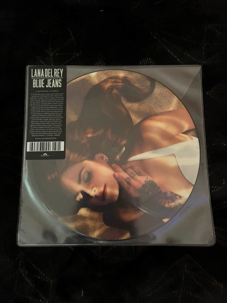 Lana Del Rey Blue Jeans picture disc 7″