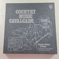Country Music Cavalcade Country Guitar & Piano Record 3-LP Vinyl EX Tested