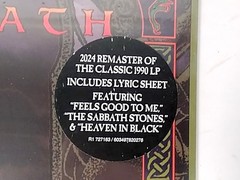 Black Sabbath Tyr 2024 Remaster Vinyl LP