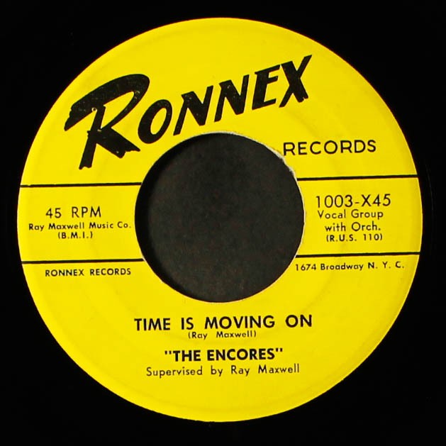 ENCORES: time is moving on / hachiribiribiri! RONNEX 7″ Single 45 RPM