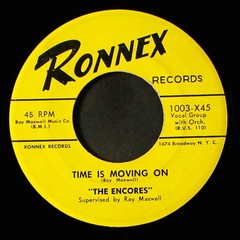 ENCORES: time is moving on / hachiribiribiri! RONNEX 7″ Single 45 RPM