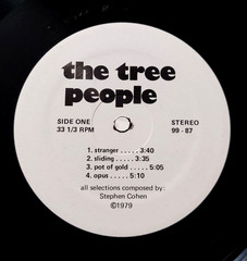 The Tree People LP S/T 1979 Original Private Psych Acid Folk Hippie Rural HEAR ♬