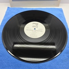 George Winston – December LP WIndham Hill 1982 Pressing w/ Inner Christmas VG+