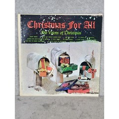 Christmas For All The Voices of Christmas Vinyl LP Crown Records CST 219 Holiday
