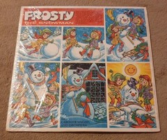 Frosty the Snowman LP Tinkerbell Records SX 1728 vg+ shrink Christmas holiday