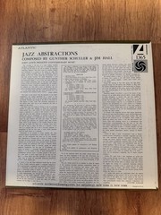 John Lewis Jazz Abstractions Vinyl LP Atlantic 1365 Mono Bill Evans Ornette Cole