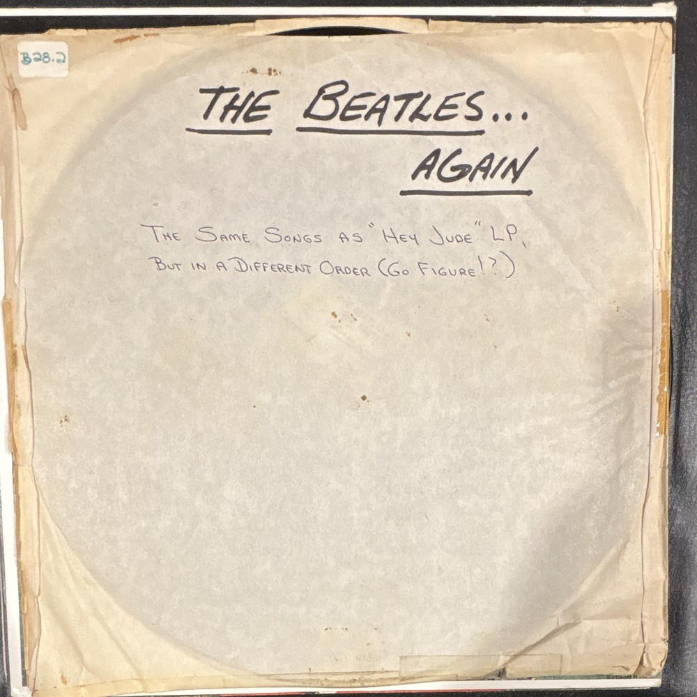 The Beatles The Beatles Again 12″ Black Vinyl LP Apple Records Stereo SO-385