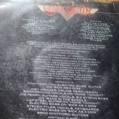 Vintage 1976 AEROSMITH *Rocks* LP Columbia – ‎PC 34165