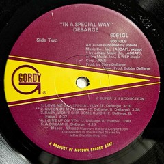 R&B / FUNK / SOUL – DEBARGE – IN A SPECIAL WAY LP – MOTOWN RECORDS OG PRESSING