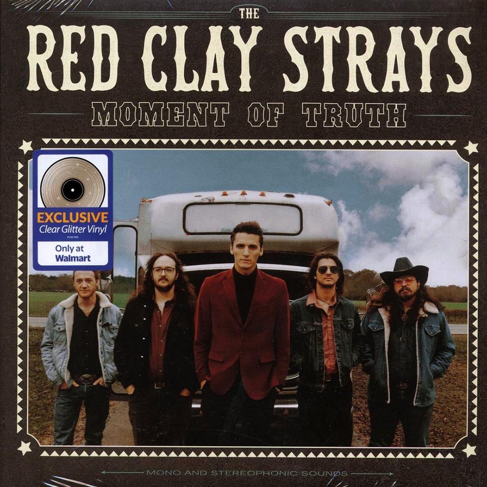 The Red Clay Strays – Moment Of Truth (clear glitter vinyl) [New Vinyl LP]