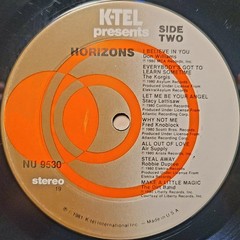 HORIZONS Today’s Soft Rock Hits Vinyl Lp 1981 US Press K-tel NU 9530 Stereo