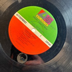Crosby, Stills & Nash – Crosby, Stills & Nash LP 1969 Atlantic Folk Rock 33 RPM