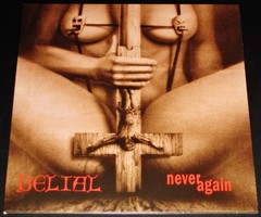 Belial: Never Again – Limited Edition LP Splatter Color Vinyl 2024 Osmose EU NEW