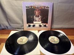Mercury Records 1976 Rush SRM27508 All The World’s A Stage 2 Record Set VG+