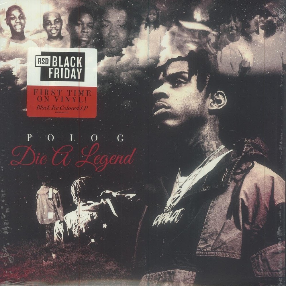 Polo G Die A Legend (Black Ice 150 Gram Vinyl) (Vinyl) (UK IMPORT)