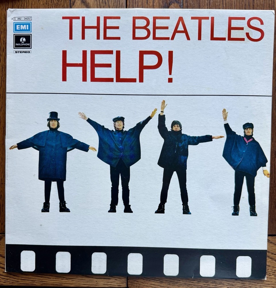 The Beatles “HELP!” Italy Parlophone 1970 Pressing