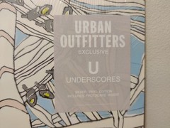 Underscores – U Exclusive Metallic Silver Vinyl Urban Outfitters UO