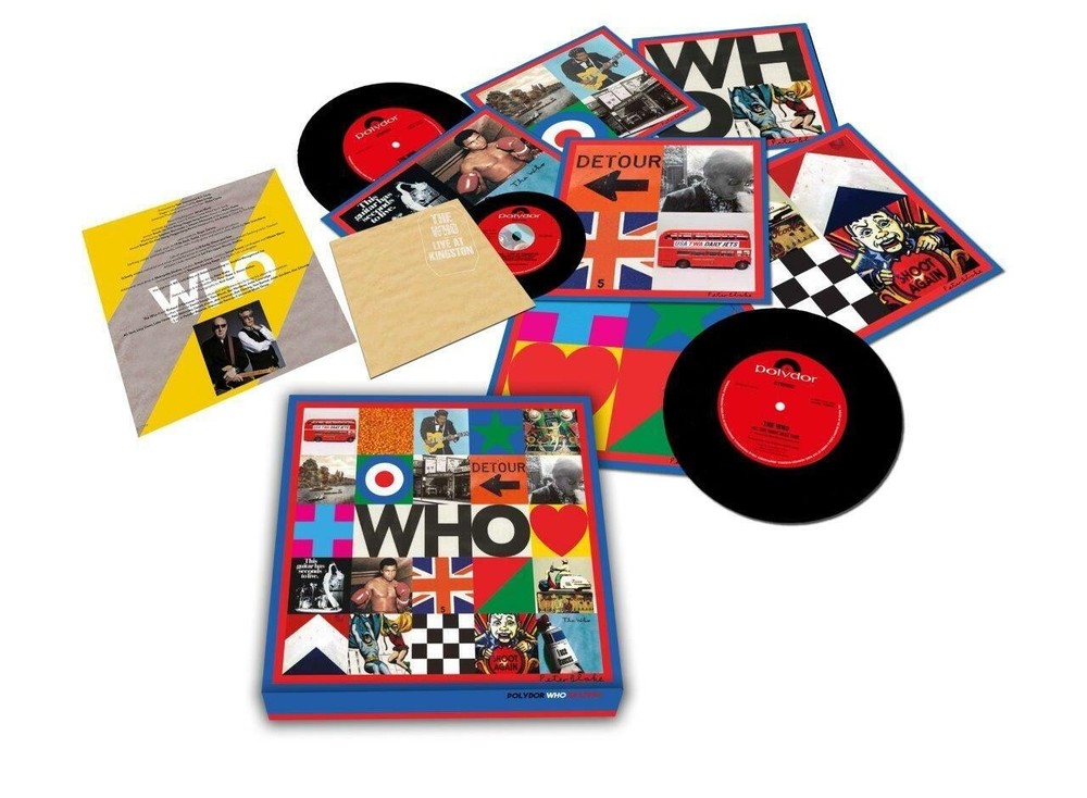 The Who – Who (6) x 7″ Vinyl Singles LE Box Set (w/Bonus Live At Kingston CD)