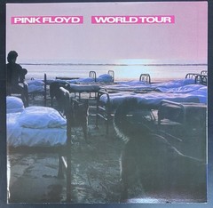 PINK FLOYD World Tour 1987 Pink Marbled Vinyl 3-LP Set Live In North America