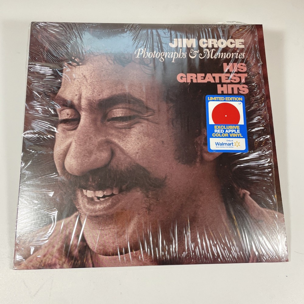 Jim Croce Photographs and Memories His Greatest Hits LIMITED EDITION Red Vinyl