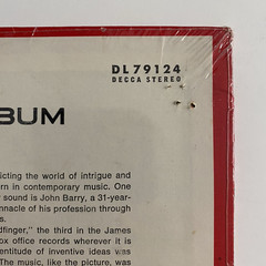 John Barry – The Ipcress File Soundtrack LP – Decca DL 79124 – 1965 SEALED!!