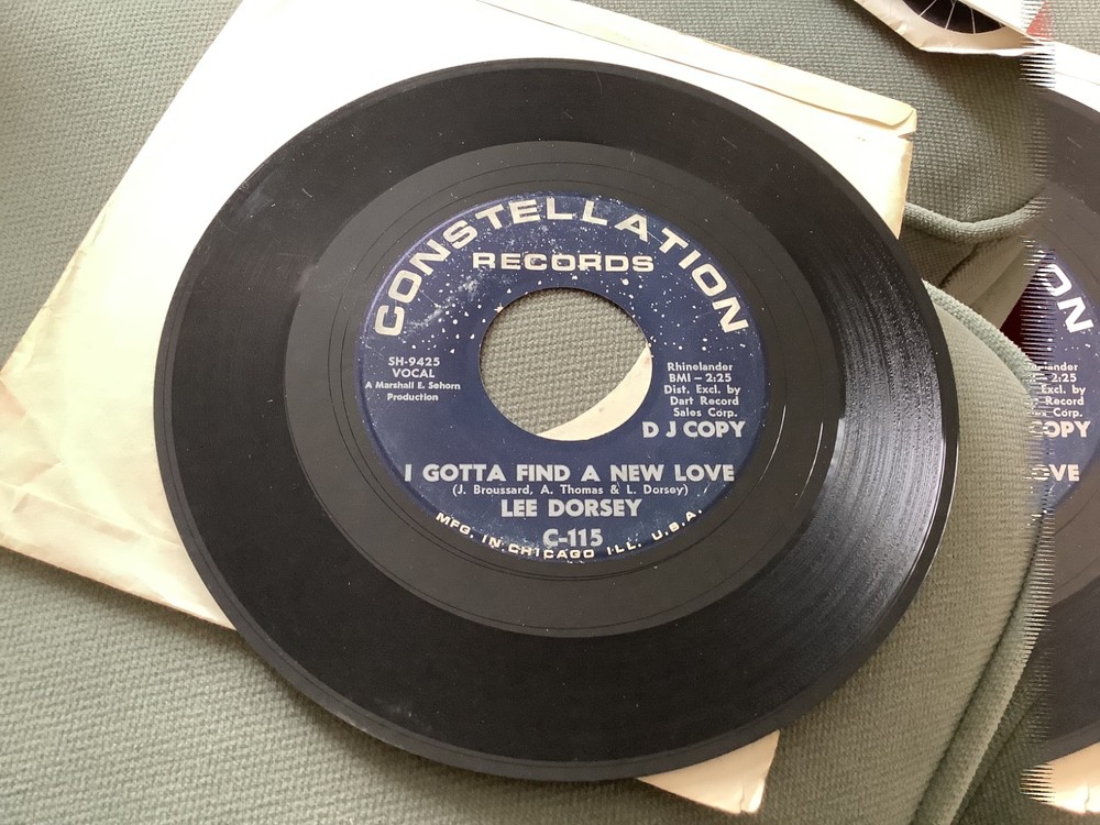 LEE DORSEY – ORGAN GRINDERS SWING/I GOTTA FIND – USA CONSTELLATION DEMO 1964 MOD